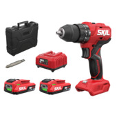 Perceuse à percussion 20 V Skil 3021HD brushless + 2 batteries USB-C 2,0 Ah et chargeur rapide