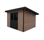 Abri de jardin Firenze RAL 7016 anthracite 302 x 287 cm