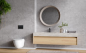 Modee SPC wandpaneel grijs 120 x 60 cm 4 mm 4 stuks