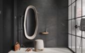 Modee SPC wandpaneel zwart 120 x 60 cm 4 mm 4 stuks