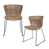 Chaise de jardin Wings WOOOD naturel