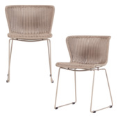 Chaise de jardin Wings WOOOD sable