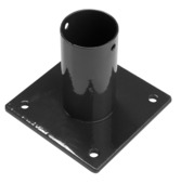 Pied pour poteau rond Giardino 60 mm anthracite