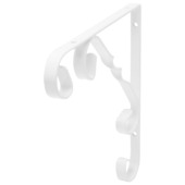 Duraline Ornament plankdrager 20x20 cm wit