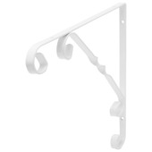Duraline Ornament plankdrager 25x25 cm wit