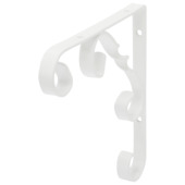 Duraline Ornament plankdrager 15x15 cm wit
