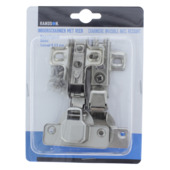 HANDSON inboorscharnier met veer type C volledig terugliggend 35 mm 2 stuks