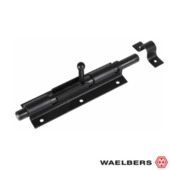 Waelbers universeelgrendel 175 mm zwart