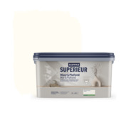 GAMMA Superieur muurverf RAL 9010 moonlight extra mat 10 liter