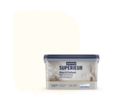 GAMMA Superieur muurverf RAL 9010 moonlight zijdemat 2,5 liter