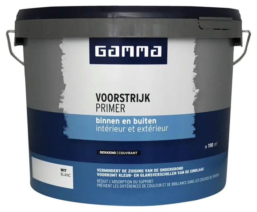 GAMMA voorstrijk dekkend wit 10 l