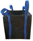 Sac à gravats Big Bag Pop Up avec sangles de levage 1000L 100 x 100cm