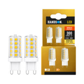 Capsule LED Handson G9 3,2 W 300 lm 2700K dimmable 2 pièces