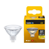 Handson LED spot GU5.3 2,5W=20W 207lm warm wit