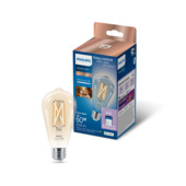 Ampoule Edison Philips Smart LED E27 60 W réglable dimmable