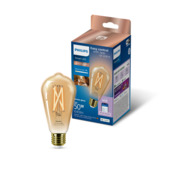 Ampoule Edison Philips Smart LED E27 50 W réglable dimmable