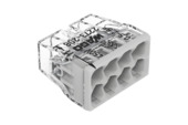 Wago 2273 steekklem 8-voudig grijs 10 stuks