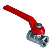 Van Marcke bolkraan rode hendel volle doorloop 3/4FF - 16B