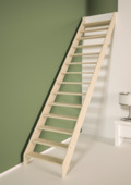 Escalier Cottage Large Sogem pin 300x80 cm