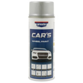 Presto spuitlak voor autovelgen zilver 400 ml