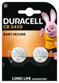 Duracell lithium-knoopcelbatterij CR2450 3V 2 stuks