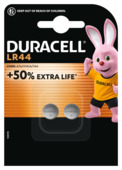 Duracell Batterij LR44 Alkaline-knoopcel 1,5V 2 stuks