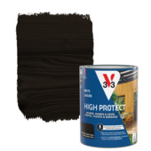 V33 beits deuren en ramen High Protect houtskool zwart 750 ml