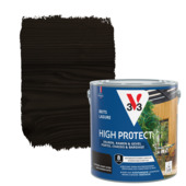 V33 beits deuren en ramen High Protect van plantaardige oorsprong houtskool zwart 2,5 liter