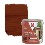 V33 High Protect Tuinhuis beits zijdeglans mahonie 2,5 liter