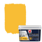 V33 Multi Renovatieverf zonnebloemgeel 500 ml