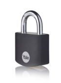Cadenas Yale aluminium 38 mm noir