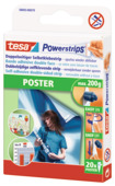 Tesa Powerstrips poster wit 20 stuks