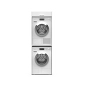 Washcab wasmachinekast WCTO200 voor droger op wasmachine 66,5 x 67,5 x 200 cm wit