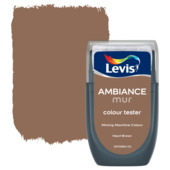 Levis Ambiance muurverf kleurtester extra mat Heart Brown 30 ml