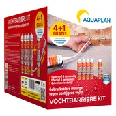 Aquaplan vochtbarrière injectiegel kit 4 + 1