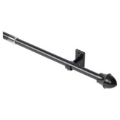 Kit tringle extensible Intensions Caferod 160-305 cm noir