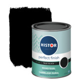 Histor Perfect Finish Tegels binnenlak True Black mat 750 ml