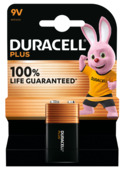 Duracell Batterij 9V Alkaline AA Plus