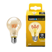 Ampoule poire A60 Smoke Handson E27 4 W 136 lm 1800K
