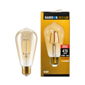 Ampoule Edison ST64 Handson E27 5 W 470 lm 2000K dimmable