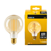 Ampoule globe G95 Handson E27 4,5 W 400 lm 2200K