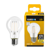 Ampoule poire A60 Handson E27 4 W 470 lm 2700K
