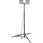 Brennenstuhl bouwlamp Jaro op statief 2x 20 W