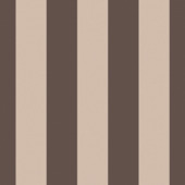Papier peint intissé Made Demi Wide Stripe brun/moka motif 145224