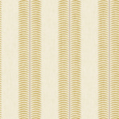 Vliesbehang Joules Palm Leaf Streep crème en Okergeel (dessin 145379)
