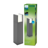 Philips tuinpaal Arbour geïntegreerde LED 40 cm 4W 800 lm antraciet