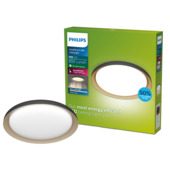 Philips plafondlamp Pebblo Ultra Efficient 10 W zwart