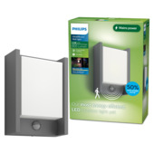 Philips buitenlamp Arbour LED met sensor antraciet 3,8W 800 lm
