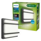 Philips buitenlamp Petronia antraciet LED 3,8W 800 lm