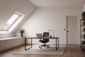 Panneau plafond Agnes 120 x 60 cm blanc 4 pcs